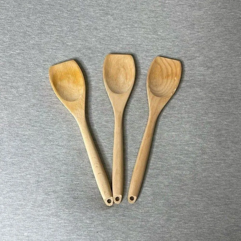IKEA Wooden Bamboo Spatula 3 PCS. Set